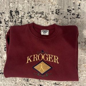 Burgundy Crewneck. Size XL.